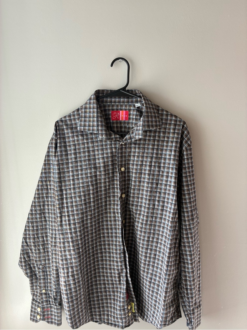 Rufus button down long sleeve men’s